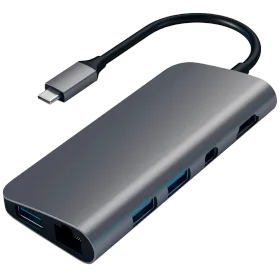 SATECHI  ST-TCMM8PA  Multiport Adapter  Space Gray — Image №1