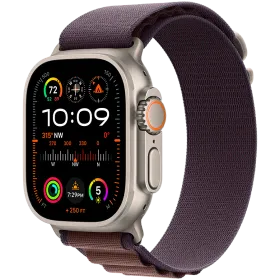 Apple Watch Ultra 2 2024, 49mm, Natural, Indigo Alpine Loop, Medium — Image №1