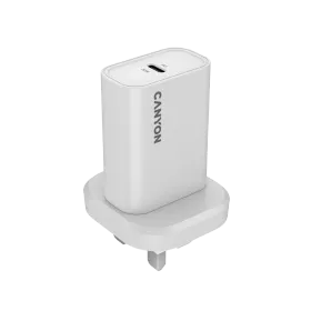 CANYON OnCharge 30CL UK Power Adapter USB-C, 30 W, White USB Type C — Image №1