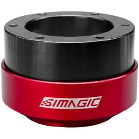 SIMAGIC QR70 Quick Release Base, Black/Red — Image №1