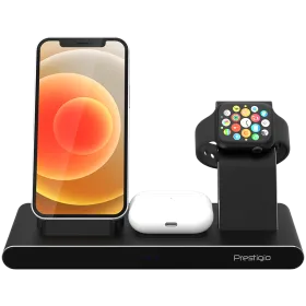 PRESTIGIO ReVolt A7 Wireless Charger, 10 W, Black — Image №1