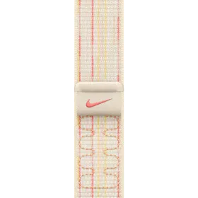 APPLE 42mm Nike Sport Loop Band Extension Nike Sport Loop Starlight/Pink for Apple Watch 38/42 mm — Image №1