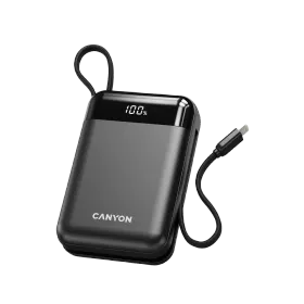 CANYON Power Bank, 20000 mAh, Black — Image №1