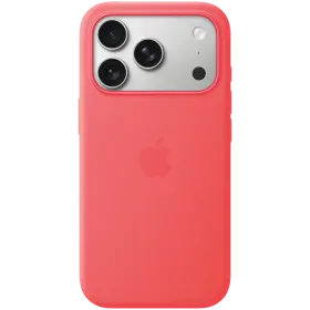 APPLE Θήκη Silicone Case με MagSafe, Bright Guava for iPhone 17 Pro — Εικών №1