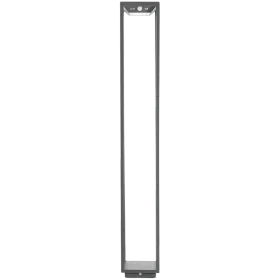 ZAFFERANO HOME SOLAR FLOOR LAMP 140x140x1000mm. 2.2W - IP54 - DARK GREY — Image №1