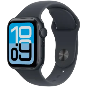 Apple Watch SE GPS Gen.3, 40мм, Тёмная ночь, Спортивный ремешок цвета «тёмная ночь», S/M — Изображение №1