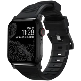 Band NOMAD Rugged Strap V.2 for Apple Watch 40/38 Black — Image №1