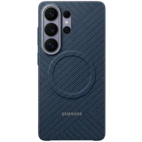 SAMSUNG Case Carbon Magnet with MagSafe, Dark Blue for Samsung Galaxy S26 Ultra — Image №1