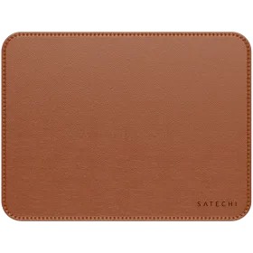 SATECHI Vegan-Leather Premium Mouse Pad, Brown — Image №1