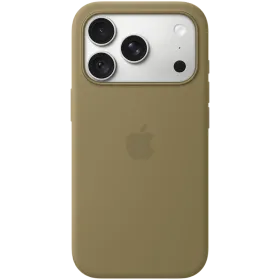 APPLE Silicone Case with MagSafe, Olive for iPhone 18 Pro — Image №1