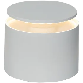 ZAFFERANO PUSH-UP PRO TABLE LAMP 120x83mm. SANDY WHITE 2.2W LED 105/134lm. — Εικών №1