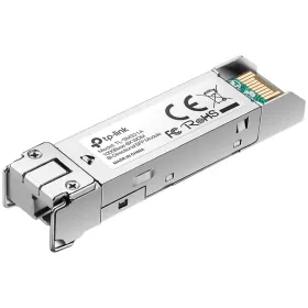 TP-LINK 1000Base-BX WDM Bi-Directional SFP module, TX: 1550 nm and RX: 1310 nm, 1 LC Simplex port , up to 2 km transmission distance in 9/125 μm SMF (Single-Mode Fiber), Supports Digital Diagnostic Monitoring (DDM). — Image №1