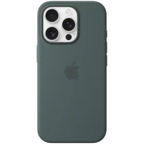 APPLE Silicone Case with MagSafe, Lake Green for iPhone 16 Pro — Image №1