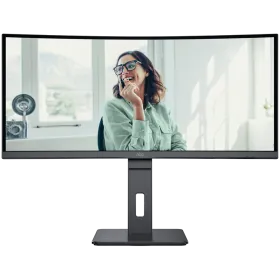 AOC Monitor LED (34", 3440x1440, VA) Μαύρος — Εικών №1