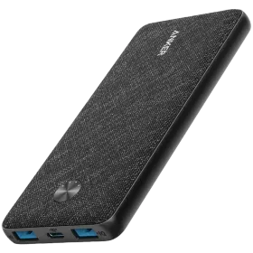 Power Bank ANKER, 10000 мАч, черный (A1248G11) — Изображение №1