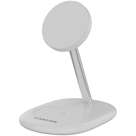 CANYON WCS-205 W/O Adapter Wireless Charger, White — Image №1