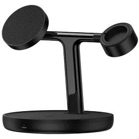 Беспроводное зарядное устройство BASEUS, 20 Вт, Чёрный — Изображение №1