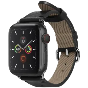 NATIVE UNION Classic Strap for Apple Watch (38mm / 40mm) Band Extension CLASSIC STRAP Black for Apple Watch 38 mmApple Watch 40 mmApple Watch 41 mm 38/40/41 mm — Image №1