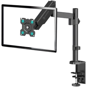ONKRON Monitor Desk Mount Stand for 13” to 32"  LCD LED Screens up to 8 kg, Black — Image №1