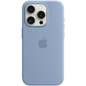 APPLE Θήκη Silicone Case with MagSafe με MagSafe, Winter Blue for iPhone 15 Pro — Εικών №1