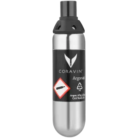 CORAVIN set of 6 Spare Argon Capsules, Silver — Image №1