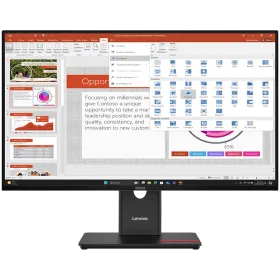 LENOVO Monitor LED (27", 1920x1080, IPS) Eclipse Black — Image №1
