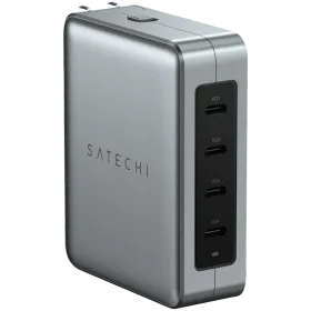 SATECHI Power Adapter 4*USB-C, 145 W, Space Gray — Image №1
