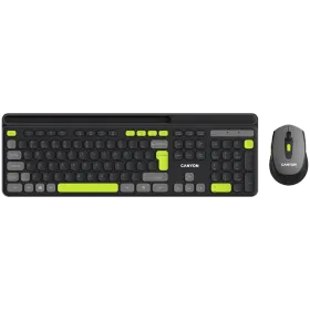 CANYON HSET-W5 Πληκτρολόγιο, Ασύρματο, Μαύρος — Εικών №1