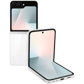 SAMSUNG Galaxy Z Flip 7 FE 128 GB, Λευκό — Εικών №1