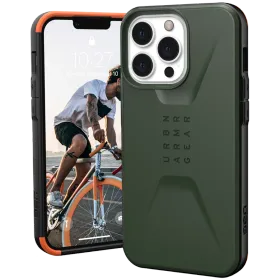 UAG Προστατευτική θήκη Civilian με MagSafe, Ελιά for iPhone 13 Pro — Εικών №1