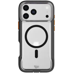 TECH21 Προστατευτική θήκη EvoPro με MagSafe, Σαφής Μαύρος for iPhone 17 Pro Max — Εικών №1