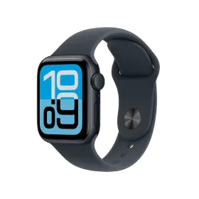 Apple Watch SE GPS Gen.3, 40мм, Тёмная ночь, Спортивный ремешок цвета «тёмная ночь», M/L — Изображение №1 Apple Watch SE GPS Gen.3, 40мм, Тёмная ночь, Спортивный ремешок цвета «тёмная ночь», M/L — Изображение №1
