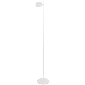 ZAFFERANO SUPER O FLOOR LAMP 1 L. 250x1600mm. MATT WHITE 3.5W 27/31/40K-5Vdc — Image №1