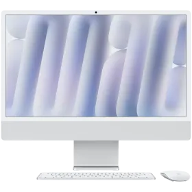 Apple iMac 24", Apple M4 (8C CPU/8C GPU), 16 GB, 256 GB SSD, Silver — Image №1