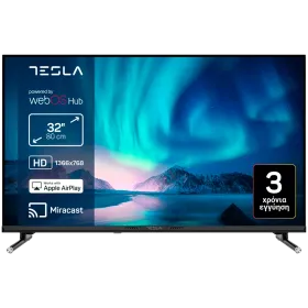 TESLA Смарт ТВ, LCD, 32.0", Чёрный — Изображение №1