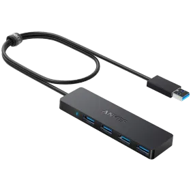 ANKER  USB Hub  Black — Image №1