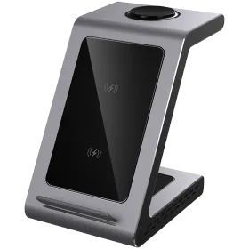 PRESTIGIO ReVolt A8 Wireless Charger, 10 W, Gray — Image №1