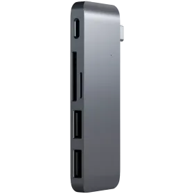 SATECHI  ST-TCUP  USB Hub  Space Gray — Εικών №1