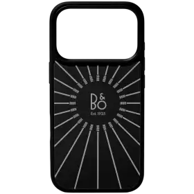 B&O BY ASBIS Case Glass version with MagSafe, Black Anthracite for iPhone 17 Pro — Image №1