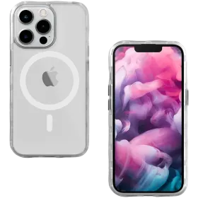 LAUT Protective Case Crystal Matter Tinted with MagSafe, Polar White for iPhone 13 Pro — Image №1