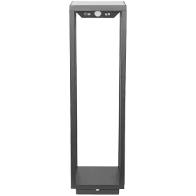 ZAFFERANO HOME SOLAR FLOOR LAMP 140x140x500mm. 2.2W - IP54 - DARK GREY — Εικών №1