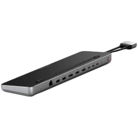 SATECHI  Docking Station Docking Station with NVMe SSD Enclosure Silver — Image №1