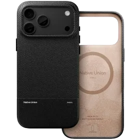 NATIVE UNION Θήκη Coque (RE) CLASSIC , Μαύρος for iPhone 18 Pro Max — Εικών №1