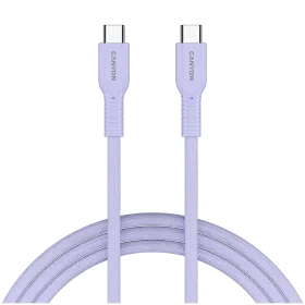 CANYON USB-C to USB-C Cable, 1 m, Purple — Image №1