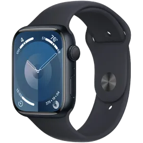Apple Watch Series 9 GPS, 45mm, Midnight, Midnight Sport Band, M/L — Image №1