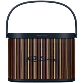 BANG & OLUFSEN Beosound A5 Portable Speaker, Navy/Mahogany/Maple — Image №1 BANG & OLUFSEN Beosound A5 Portable Speaker, Navy/Mahogany/Maple — Image №1