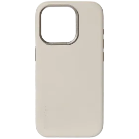 DECODED Case LEATHER CASE MAGSAFE with MagSafe, Clay for iPhone 15 Plus — Image №1