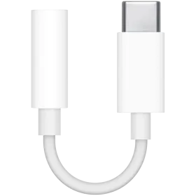 Προσαρμογέας USB-C σε υποδοχή ακουστικών 3,5 mm APPLE, Λευκό — Εικών №1