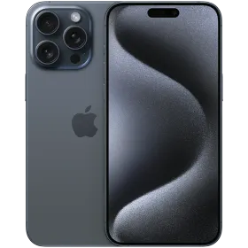 Apple iPhone 15 Pro Max, 256 GB, Blue Titanium — Image №1