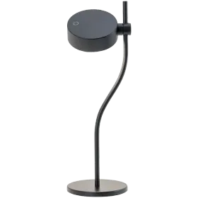 ZAFFERANO SUPER O TABLE LAMP 166x461x150mm. MATT BLACK 3.5W 27/31/40K-5Vdc — Εικών №1